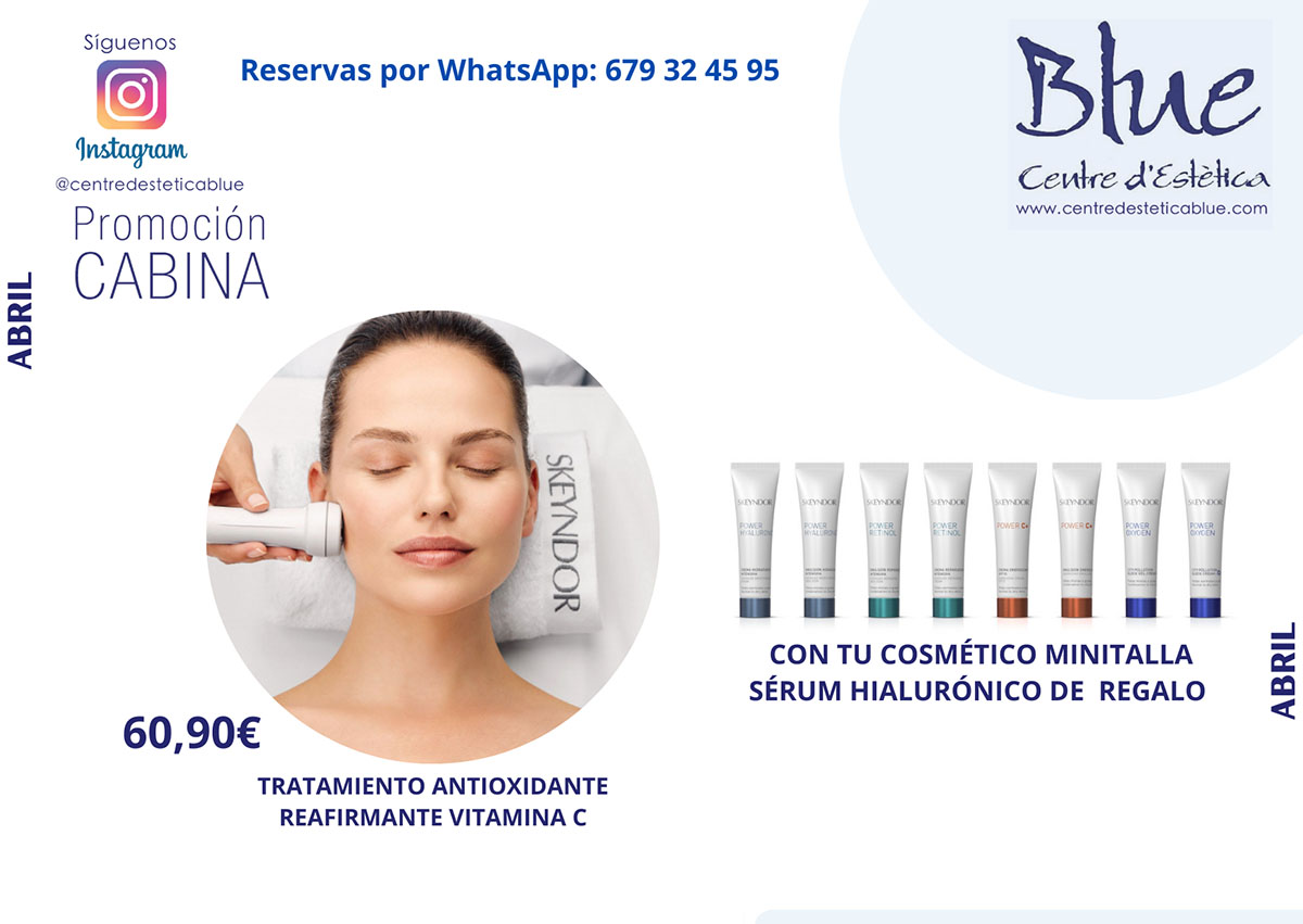 Promociones del centyro de estética Blue de Barcelona Promociones del centyro de estética Blue de Barcelona